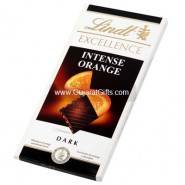 Lindt Excellence Intense Orange and Card