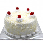 White Forest Cake 1/2 kg and Card