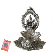 Oxidised Ganesh Diya