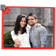 Personalized Wooden Jigsaw Puzzle - 8 inches X 10 inches & Card