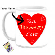 You are My Love Personalized Mug & Card