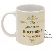 The Greatest (Choose Relation) in the World Personalized Photo Mug & Card