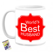 World's Best Husband Personalized Mug & Card