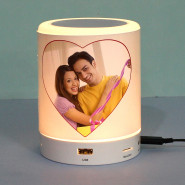 Personalized Anniversary Bluetooth LED Speaker and Card