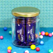 10 Dairy Milk in Jar and Card