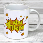 Tu Mera Hero Personalized Mug and Card
