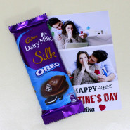 Dairy Milk Silk Oreo and Personalized Card