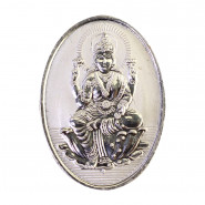 Laxmi Oval Silver Coin (10 Grams)