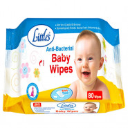 Little's Anti Bacterial - Baby Wipes (80pcs)