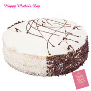 White Forest Cake 1.5 Kg and Card