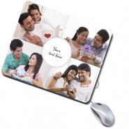 Personalized Mouse Pad (Four Photos) & Card