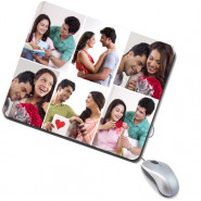 Personalized Mouse Pad (Six Photos) & Card