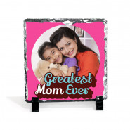 Greatest Mom Ever Personalized Stone and Card