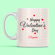 Valentine Personalized Mug with Photo & Valentine Greeting Card