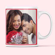 Love You For Ever Personalized Mug & Valentine Greeting Card
