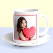 My Love Personalized Mug & Valentine Greeting Card