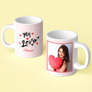 My Love Personalized Mug & Valentine Greeting Card