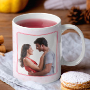 You Make Me Feel So Loved Personalized Mug & Valentine Greeting Card
