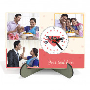 Mom Personalized Clock and Card