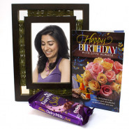 Bubble Buddy - Dairy Milk Silk Bubbly, Photo Frame and Card