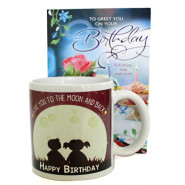 Life N Love - Happy Birthday Personalized Photo Mug and Card