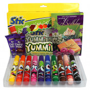 Yummy Fruitis - Stic Yummies Mouth-Watering Color Pens and Card