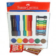 Faber Castell Kit - Faber Castell 27 Pcs Kit and Card