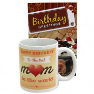 Mummy's Mug - Happy Birthday Personalized Photo Mug and Card