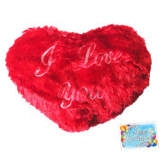 Couple's Love - Heart Pillow and Card