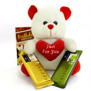 Tempting Teddy - Teddy 10 inches, 2 Temptations and Card