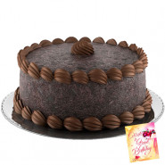 Five Star Bakery - Chocolate Truffle Cake 2 Kg & Card