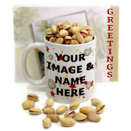 Pista N Mug - Pista, Personalised Mug and Card