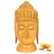 Wooden Lord Budha