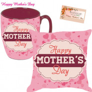 Feelings For Mom - Mother's Day Personalized Pillow, Mother's Day Personalized Mug and Card