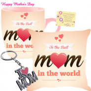 Mother's Day Special - Mother's Day Personalized Mug, Mother's Day Personalized Pillow, Keychain and Card