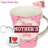 Morning Wishes - Mother's Day Personalized Mug, Keychain and Card