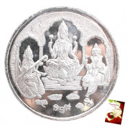 Silver Trimurti Coin (20 Grams)