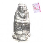 Silver Saibaba Idol