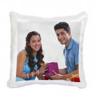 I Love You Personalized Cushion & Valentine Greeting Card