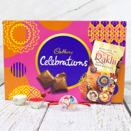 Kids Celebration - Cadbury Celebrations with 1 Kids Rakhi and Roli-Chawal