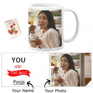 You are The Best Personalized Mug & Card