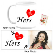 Hers Personalized Mug & Card