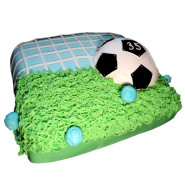 Football Theme Cake 3 Kg and Card