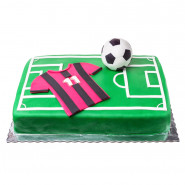 Fabulous Soccer Cake 2 Kg and Card