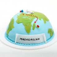 Love to Travel Cake 2 Kg and Card