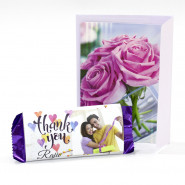 Cadbury Dairy Milk Crackle in Personalized Thank You & Card