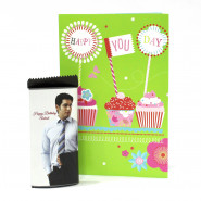 Cadbury Dairy Milk Bournville in Personalized Happy Birthday Wrapper & Card