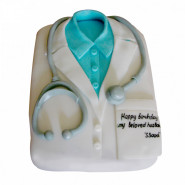 Doctor Fondant Cake 2 Kg and Card