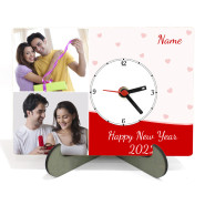 Happy New Year Personalized Clock