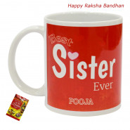 Best Sister Ever Mug (Rakhi & Tika NOT Included)